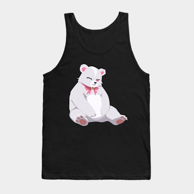 Kuma Kuma Kuma Bear - Kumakyuu Tank Top by Dokey4Artist